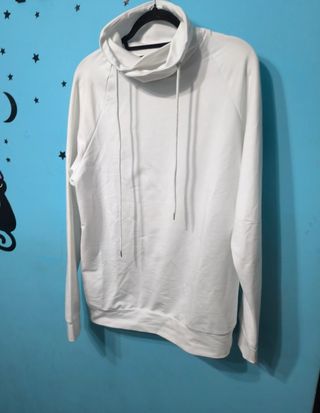 Sudadera fina de cuello alto. Unisex