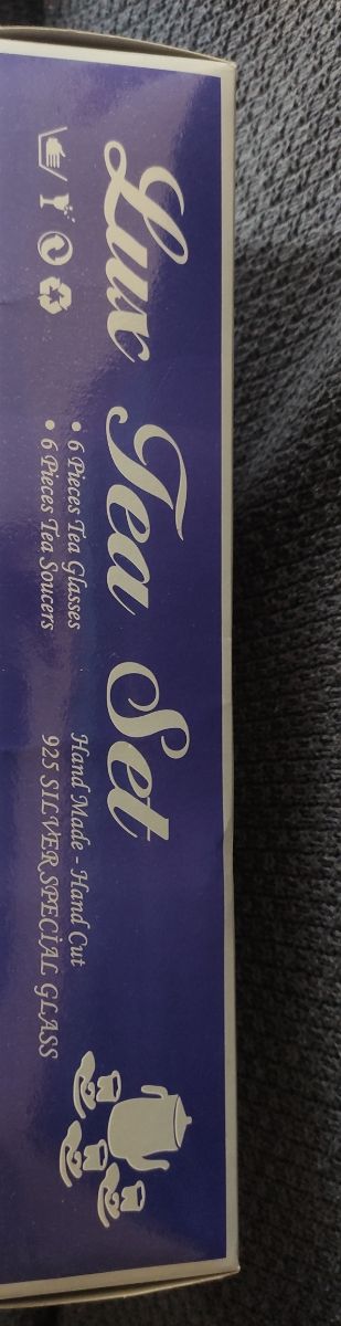 Juego 6 servicios Té PLATA 