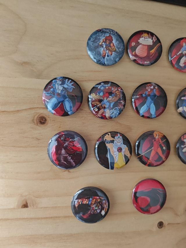 Chapas vintage thundercats 