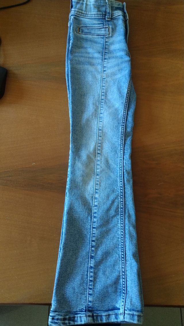 Jeans a zampa bambina (8/9 anni)