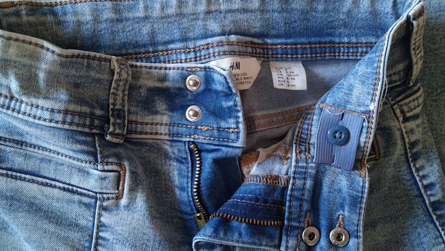 Jeans a zampa bambina (8/9 anni)