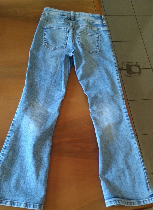 Jeans a zampa bambina (8/9 anni)