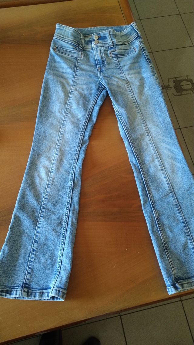 Jeans a zampa bambina (8/9 anni)