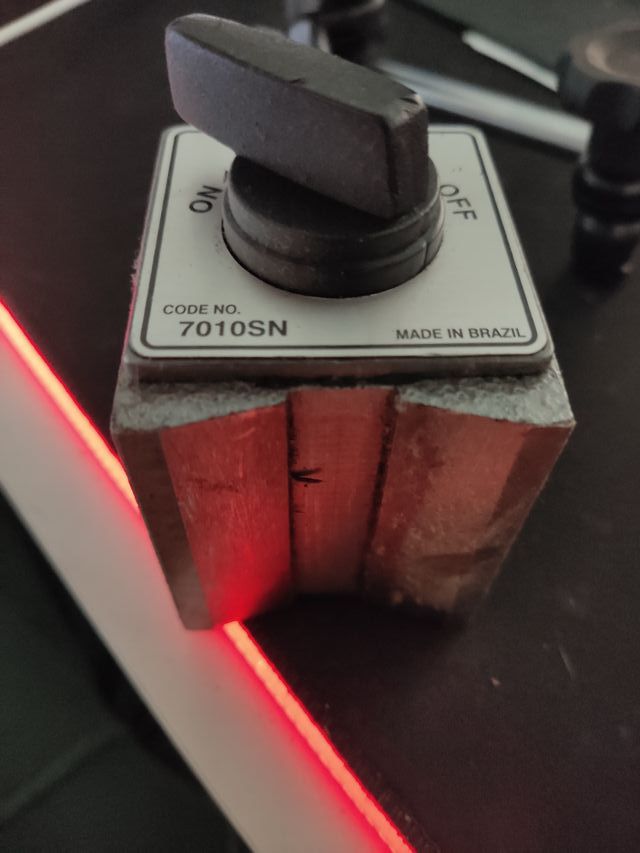 Reloj comparador + peana magnetica + calibre