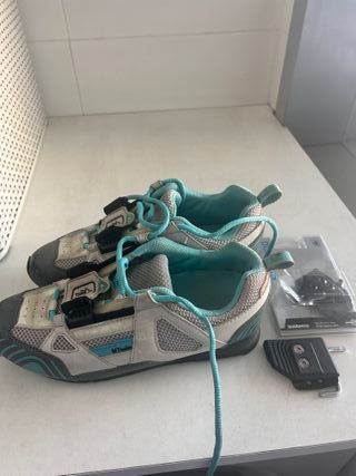 Zapatillas de ciclismo con calas