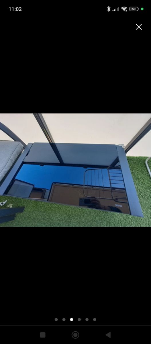 Mesa exterior terraza