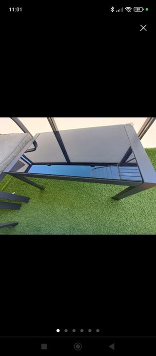 Mesa exterior terraza