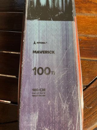 Esquís Atomic Maverick 100 Ti