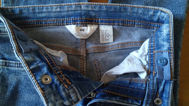 Jeans a zampa da bambina (8/9 anni)