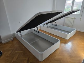 Cama canape, canapé abatible madera 3 AÑO GARANTIA