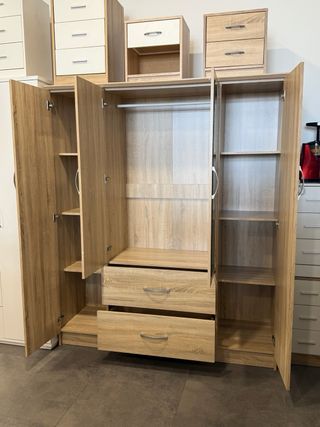 ARMARIO 4 PUERTAS CON VALDAS ¡¡OFERTON!!