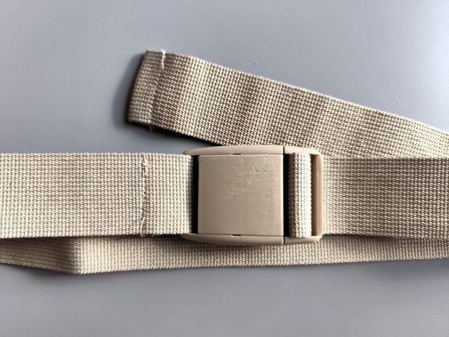 cinta cinturón ajustable resistente unisex beige