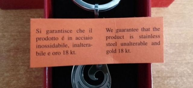 Portachiavi in Acciaio