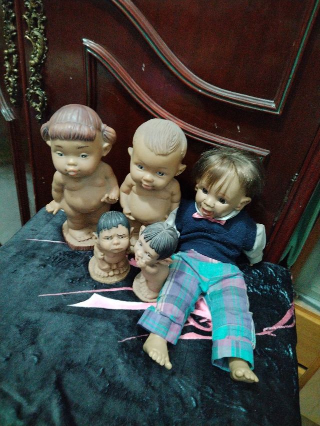 Lote muñecos gestitos vintage