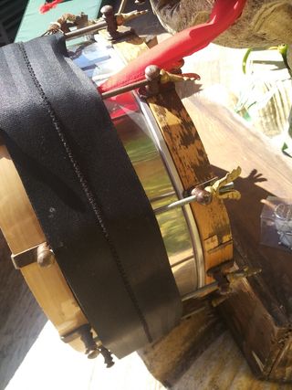 Dos  2  tambores  percusión