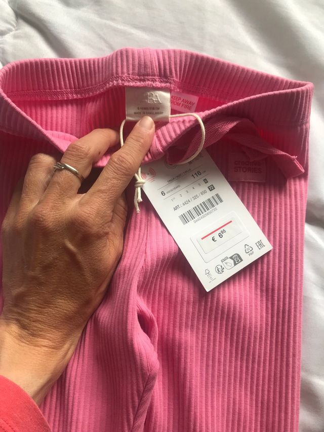 Dos pantalones leggins de canale nuevo