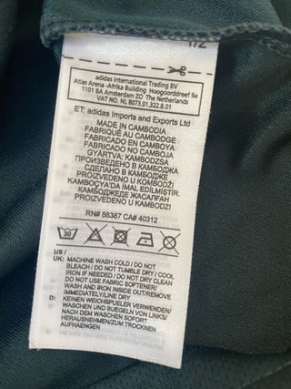 Camiseta Real Madrid