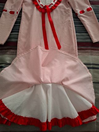 Vestido chulapa niña hecho a medida.