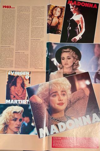 Madonna "Pack Revista y posters”