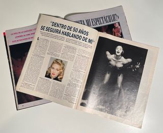 Madonna "Pack Revista y posters”