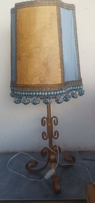 Lámparas de forja "únicas"
