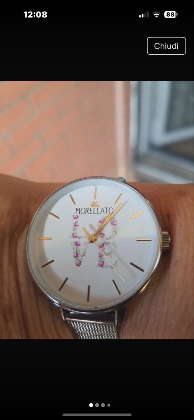 Orologio Morellato - R in fiori