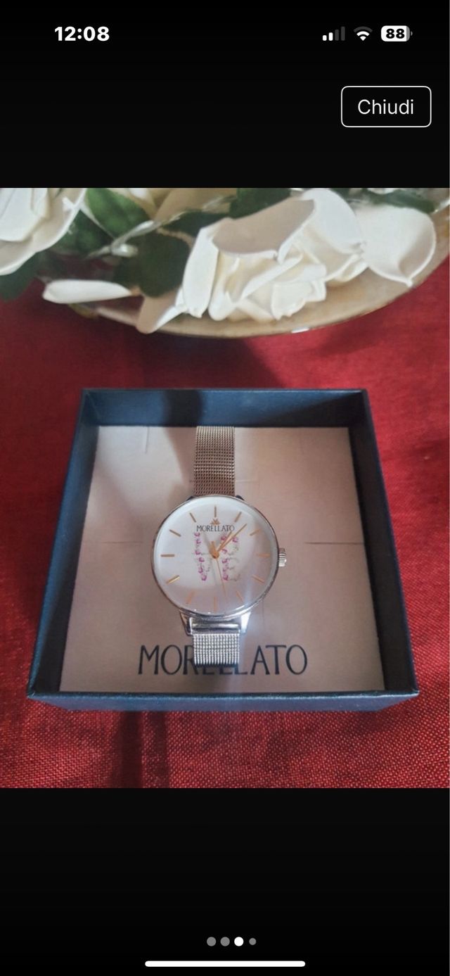 Orologio Morellato - R in fiori