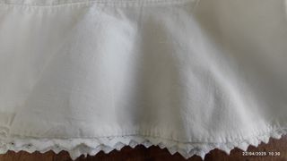 Gonna in cotone bianca