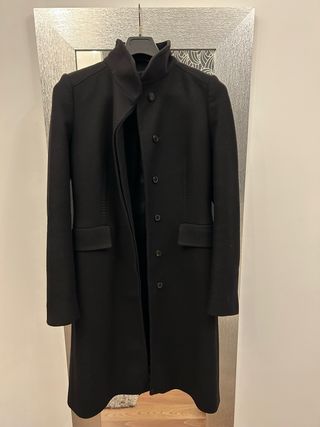 Abrigo Zara negro - Talla L