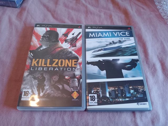 KILLZONE LIBERATION Y MIAMI VICE PSP (LEER)