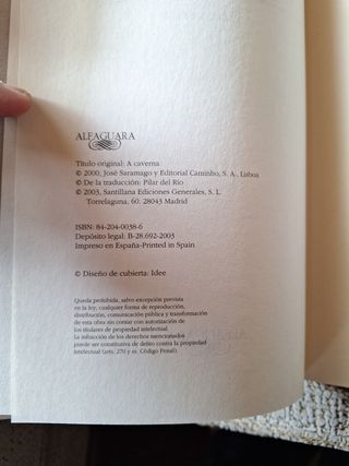 Lote libros José Saramago