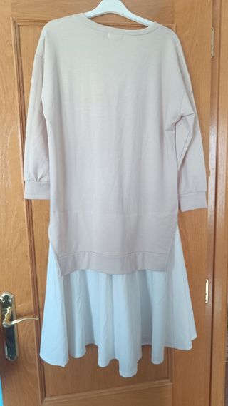 Vestido sudadera