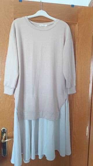Vestido sudadera
