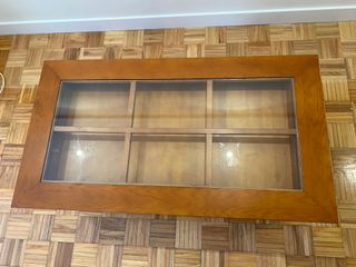 Mesa auxiliar salón madera