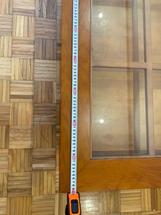 Mesa auxiliar salón madera