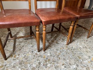 4 Sillas vintage estilo midcentury