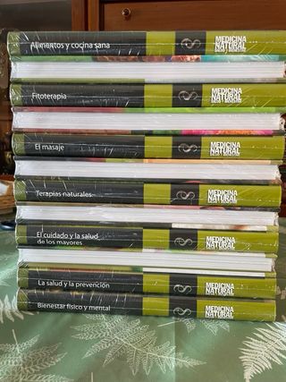 Pack de libros Medicina Natural.