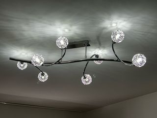 Lámpara salón moderna - 8 luces led INCLUIDAS