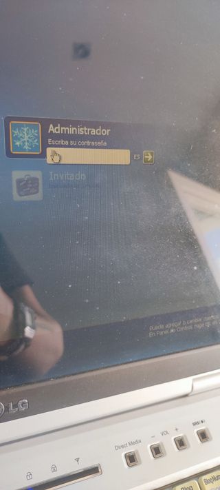 Portátil LG Windows XP