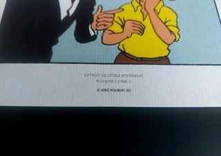 3 Litografias Tintin La Estrella Misteriosa