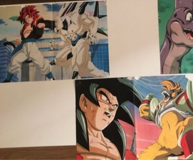 7 POSTERS DRAGON BALL
