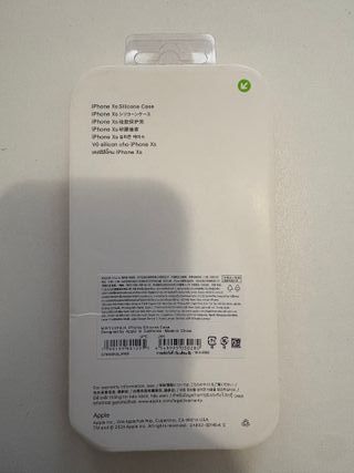 Funda para iPhone X/XS precintada