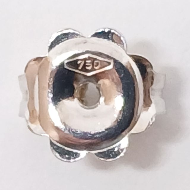 Pendientes Oro Blanco Cuarzo Azul Brillantes