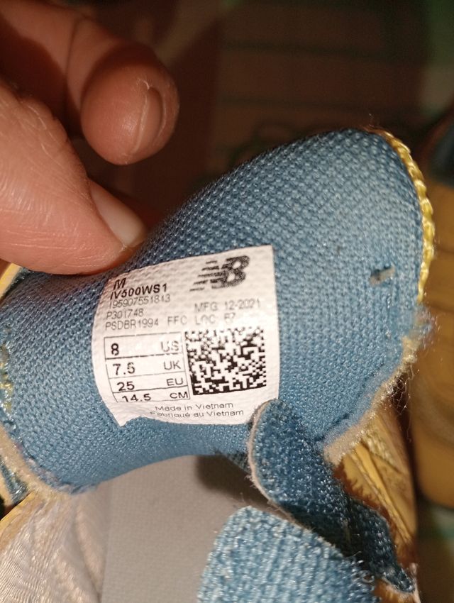 New Balance 500 - Scarpe Unisex, Tg 25