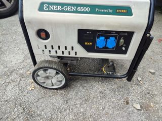 ENERGEN 6500 Generador Sistema AVR Ayerbe Motor Kiotsu Gasolina Salida Monofásica 5 KW