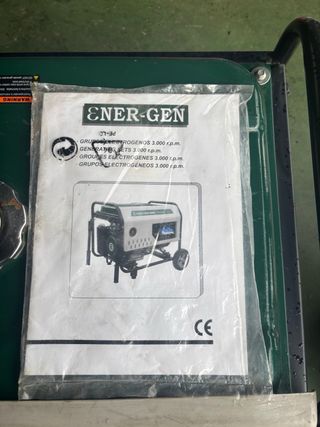 ENERGEN 6500 Generador Sistema AVR Ayerbe Motor Kiotsu Gasolina Salida Monofásica 5 KW