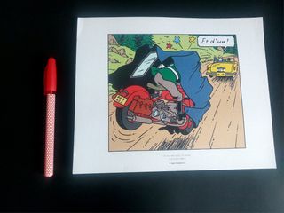 3 Litografias Tintin El Asunto Tornasol
