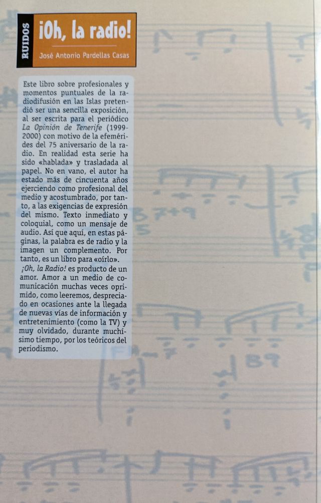 ¡Oh, la radio! - Pardellas