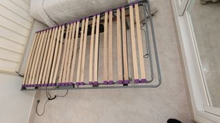 Cama articulada colchón pie y cabecero