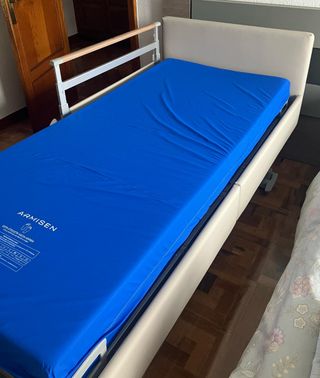 Cama articulada Lago Care, con barandillas+colchón